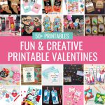 Looking for some last minute Valentine's Day cards? We've pulled together 50+ printable valentines that are so cute and creative! You're going to love them. Whether you are looking for sloths, llamas, otters, superheroes, narwhals, robots, unicorns, gaming or slime we've got an idea for you! Make easy handmade Valentine's Day Cards with these printables! #ValentinesDay #Printable #ValentineCard #Handmade