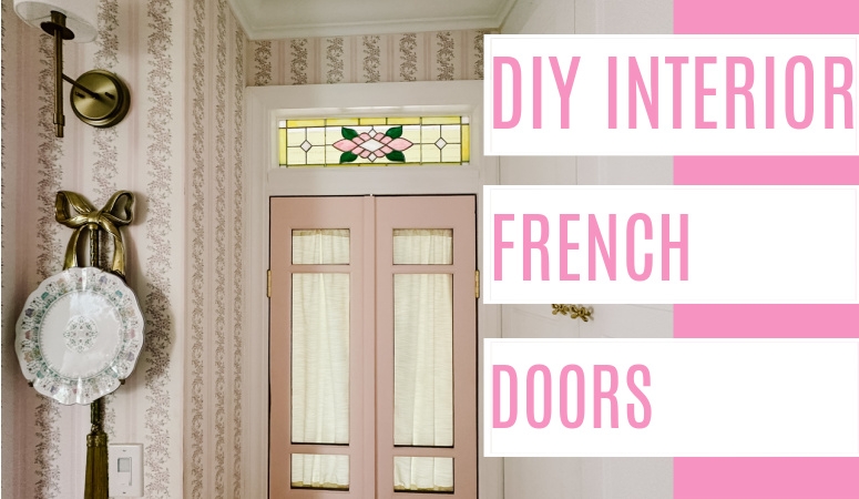 DIY French Doors - at home with Ashley