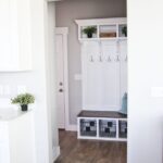 DIY Mudroom Lockers with Doors Reveal