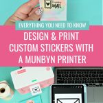 Learn everything you need to know to design and print personalized labels with a Munbyn Thermal Printer in this informative guide perfect for small businesses. From unboxing and setting up your Munbyn Printer, to installing the Munbyn Print Driver, loading your labels and designing stickers and labels for your printer! Includes a free Happy Mail Sticker Set!