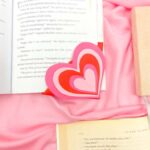 How to Make an Origami Heart Bookmark