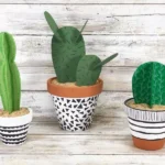 Recycled-Cardboard-Cactus-Plant-Creatively-Beth