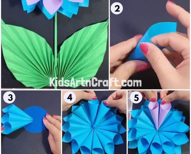 beautiful-paper-flower-craft-for-kids-with-step-by-step-instructions-FS-Step-By-Step-kidsartncraft-768x1365