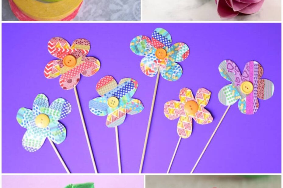 washi-paper-tape-flower-crafts-for-kids-Pinterest-story-crafts-activities-f