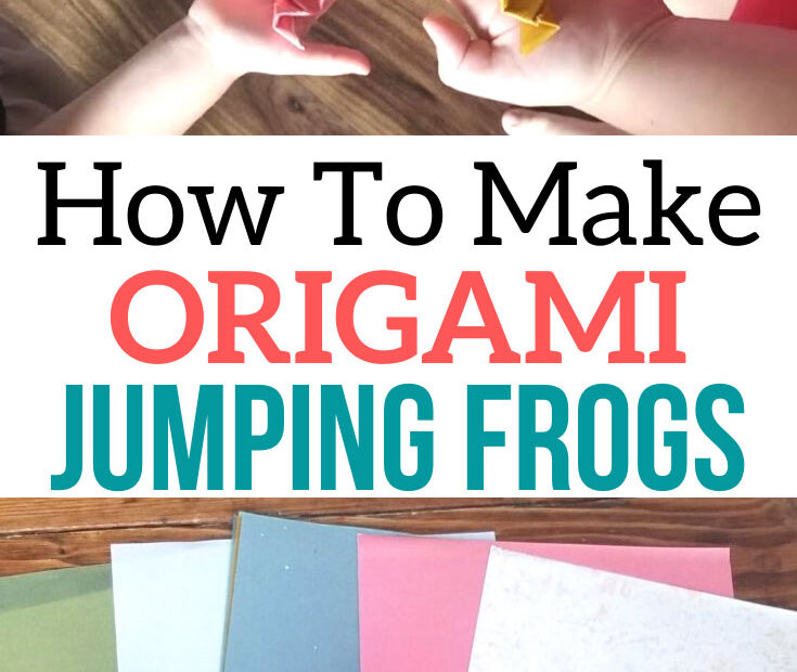 Origami jumping frogs are a perfect activity while learning about Japanese culture or about frogs themselves!