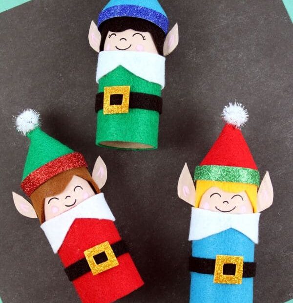 22 Creative and Adorable Christmas Crafts Using Toilet Paper Rolls